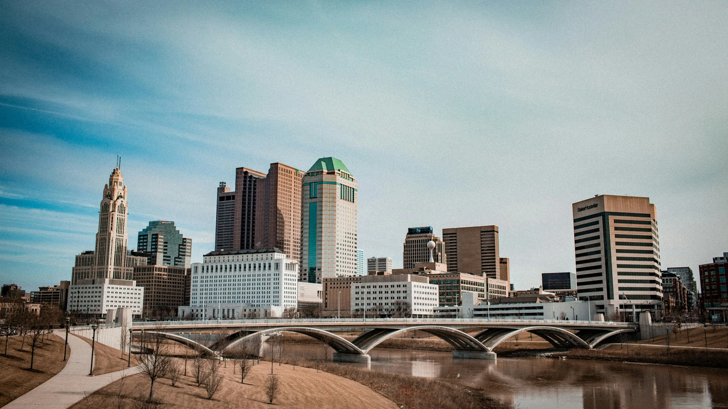 Ohio City Skyline